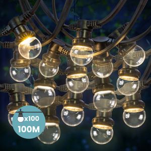Kit Guirlande Guinguette 100m IP 65 Transparent