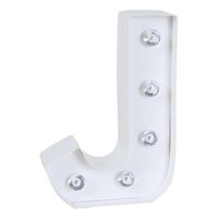 Lettre Lumineuse J